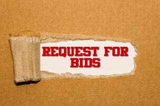Public Notice of Request for Bids