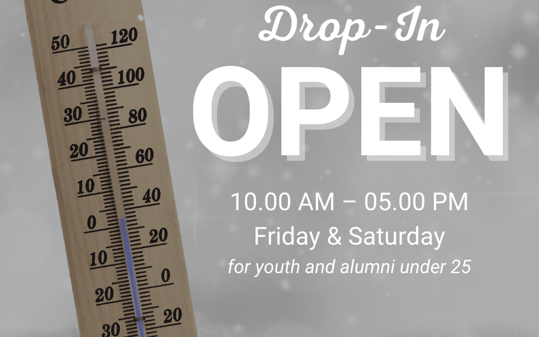 Drop-In Center: Opening for severe negative temperatures